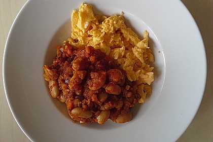 Riesenbohnen in pikanter Tomatensauce 2