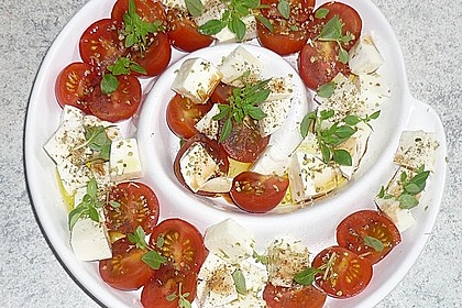 Mozzarella - Tomaten - Salat 1