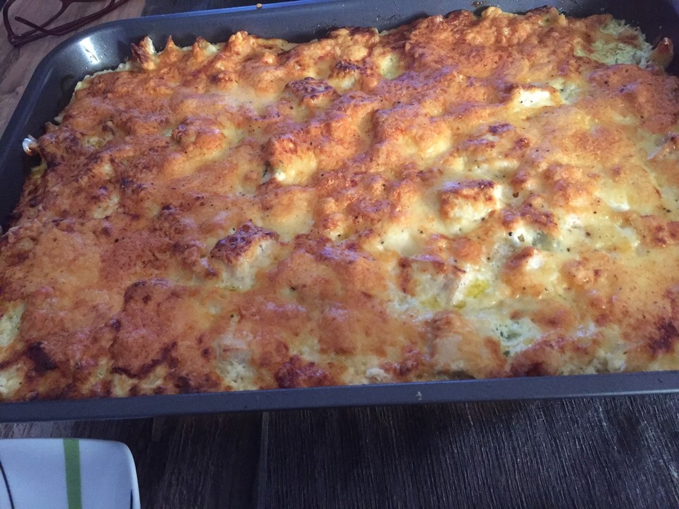 Nudelauflauf mit Spinat und Lachs von queeny | Chefkoch.de