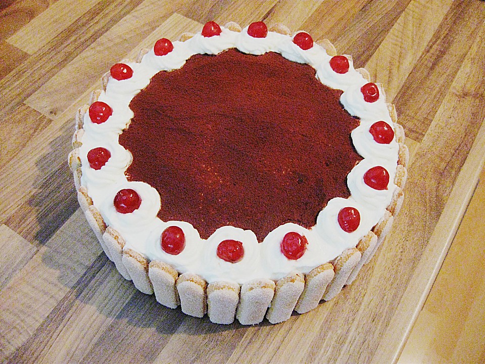 Kirsch - Tiramisu - Torte von mozzl | Chefkoch.de