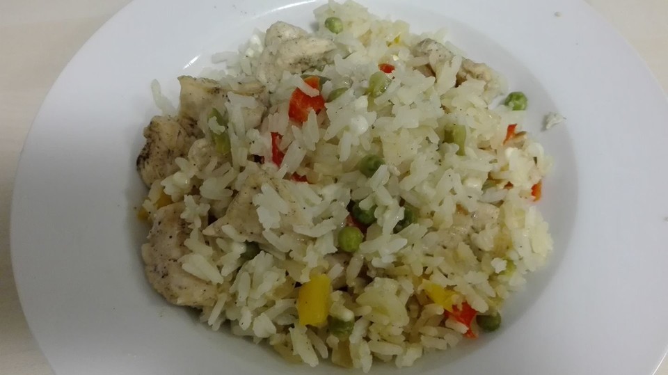 Reispfanne mit Hähnchen von Flotte Lotte | Chefkoch.de