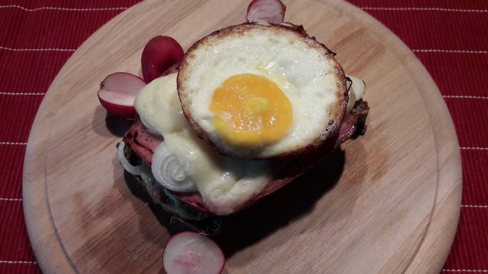 Strammer Max mit Leberkäse von Angel8854 | Chefkoch.de