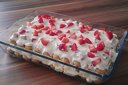 Erdbeer - Rhabarber - Tiramisu 3
