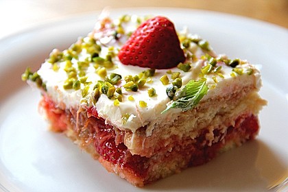 Erdbeer - Rhabarber - Tiramisu 2