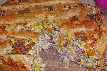 Blätterteig - Pastete 4