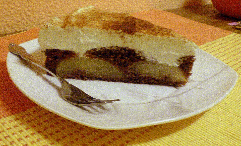 Birnen - Schmand - Torte - Ein schmackhaftes Rezept | Chefkoch.de