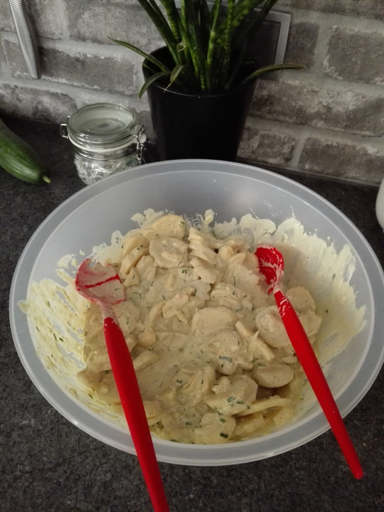 Kartoffelsalat mit Joghurt und Schmand von werner43 | Chefkoch.de