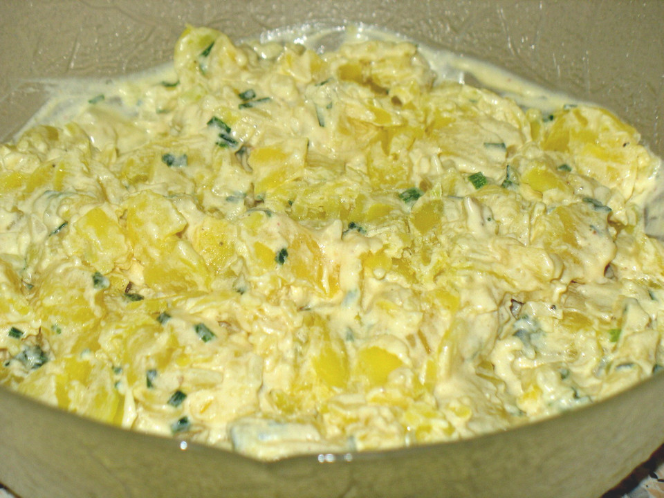 Kartoffelsalat mit Joghurt und Schmand von werner43 | Chefkoch.de