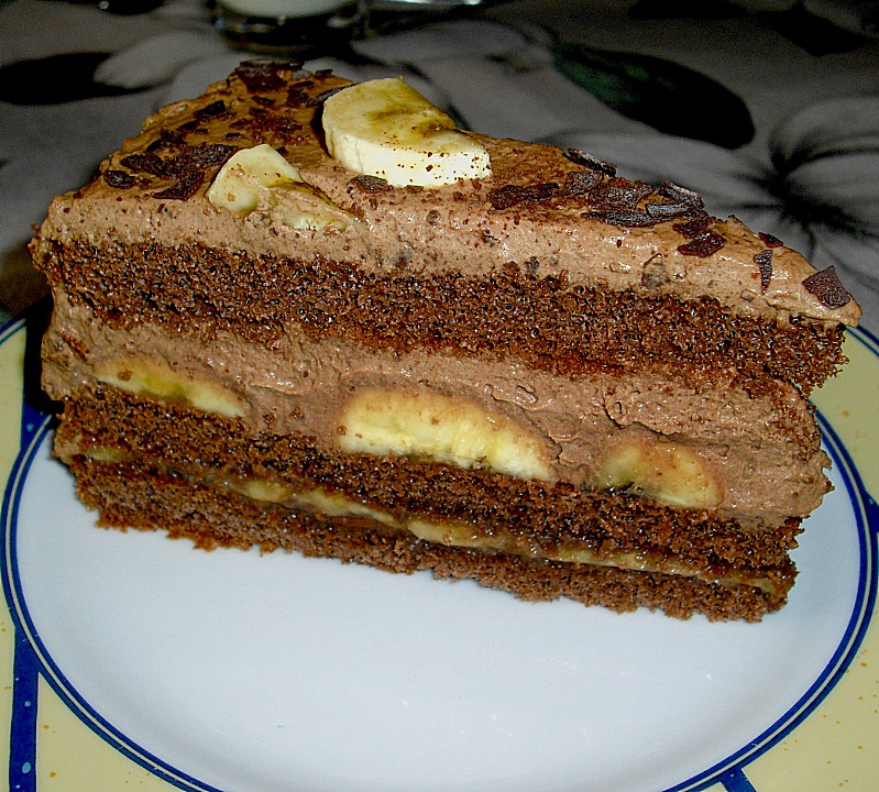 Bananen Schoko Torte Mit Vanillepuddingcreme Rezepte Suchen