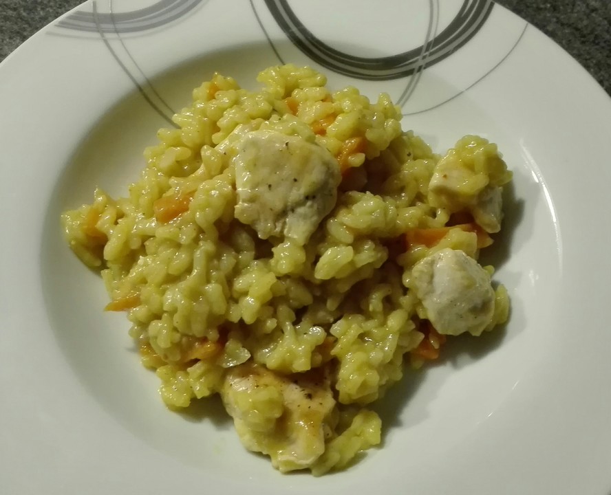 Curry - Risotto mit Huhn von lieschen111 | Chefkoch.de