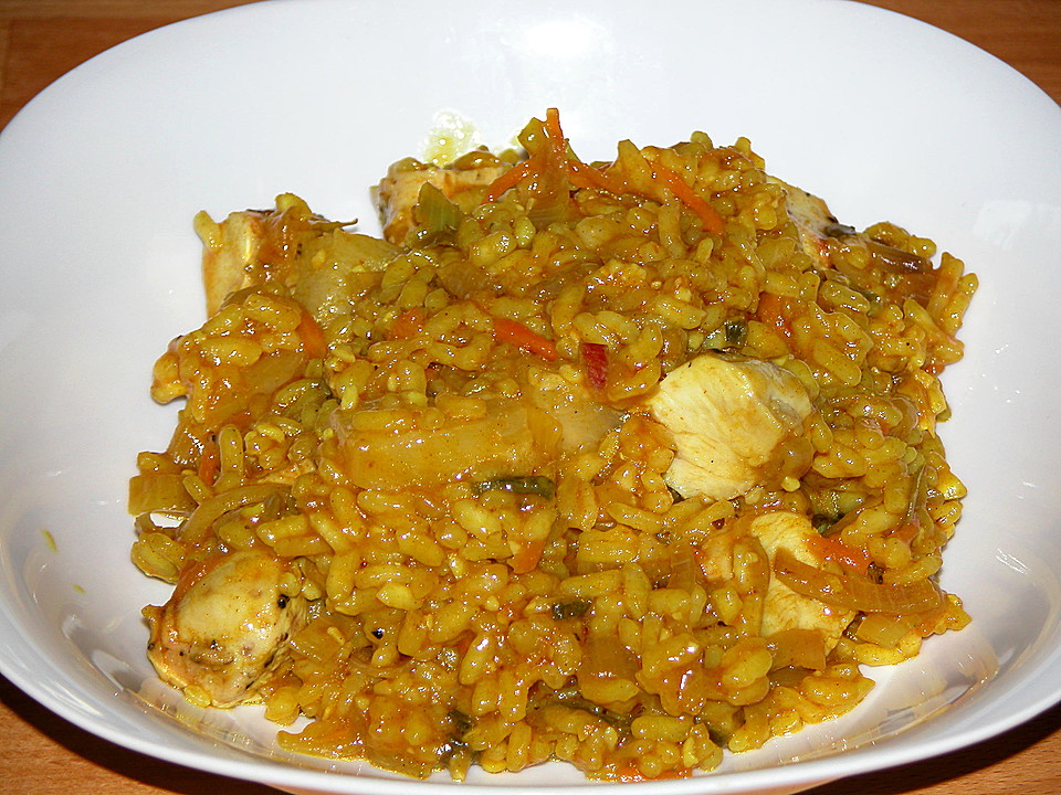 Curry - Risotto mit Huhn von lieschen111 | Chefkoch.de