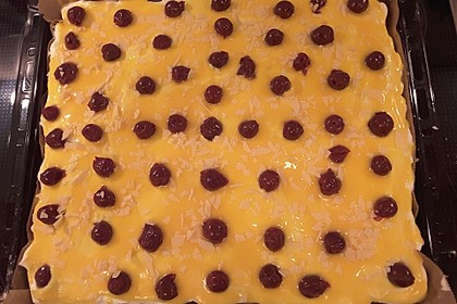 Kirsch - Eierlikör - Blechkuchen mit Schmand - Sahne 60