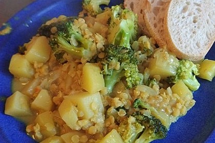 Kartoffel-Brokkoli-Curry mit Kokosmilch 47