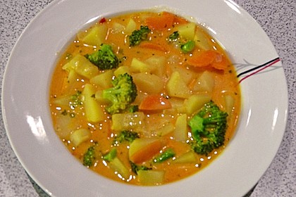 Kartoffel-Brokkoli-Curry mit Kokosmilch 18