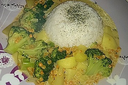 Kartoffel-Brokkoli-Curry mit Kokosmilch 21