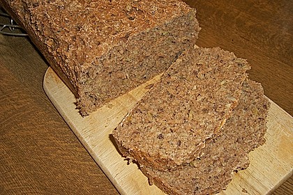 Saftiges Vollkornbrot ohne Kneten 2