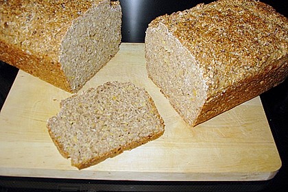 Saftiges Vollkornbrot ohne Kneten 8