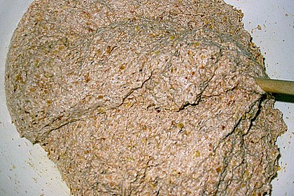 Saftiges Vollkornbrot ohne Kneten 9