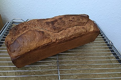 Saftiges Vollkornbrot ohne Kneten 5