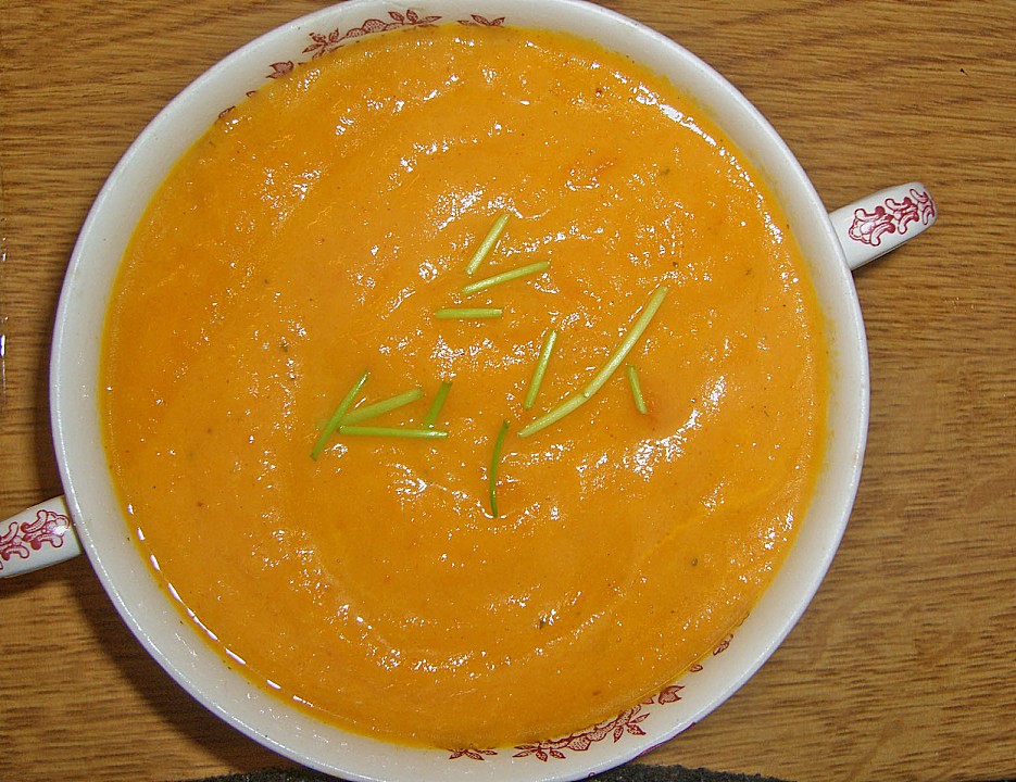 Möhren - Orangen - Suppe von christa1961 | Chefkoch.de
