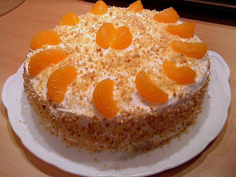 Mandarinen - Spekulatius - Torte von anemone76 | Chefkoch.de