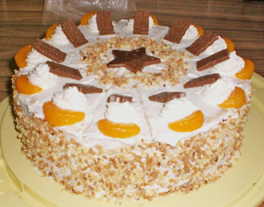 Mandarinen - Spekulatius - Torte von anemone76 | Chefkoch.de