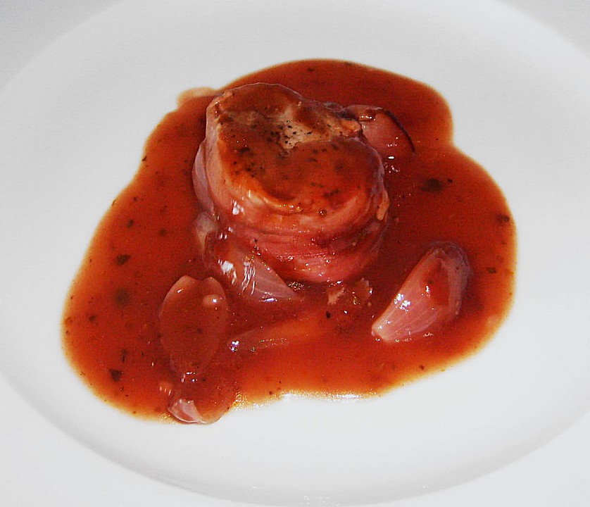 Schweinemedaillons mit Schalotten - Balsamico - Sauce von Corela1 ...