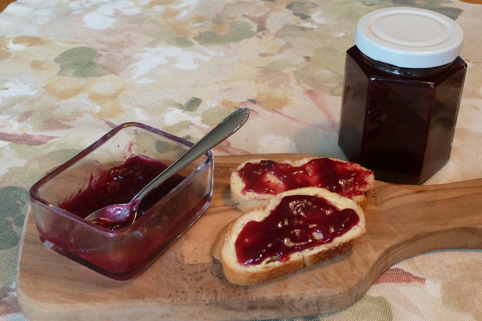 Blaubeer - Bananen - Marmelade von Malibu84 | Chefkoch.de