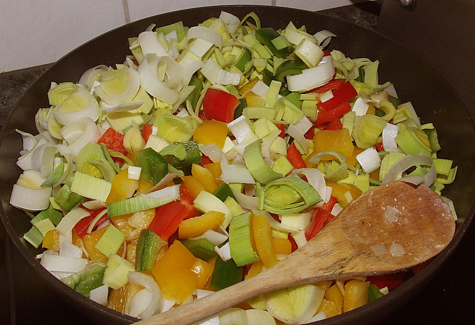 Chinesische Paprika - Geflügel - Pfanne von JPtsch | Chefkoch.de