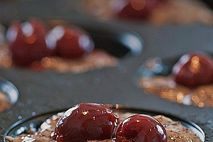 Mohn - Kirsch - Muffins 5