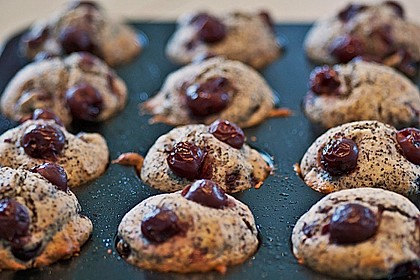 Mohn - Kirsch - Muffins 2
