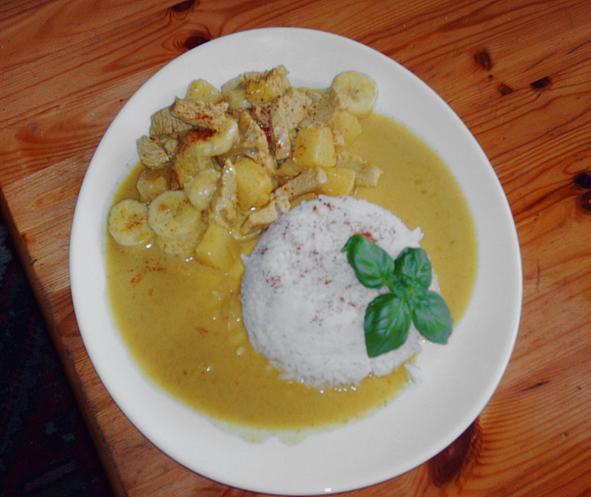 Curryfleisch mit Banane von ZuMe | Chefkoch.de