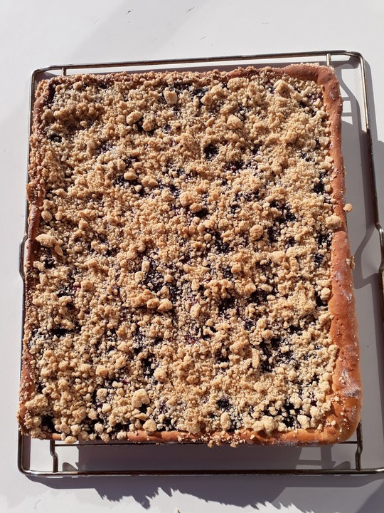 Heidelbeerkuchen mit Streuseln von Eik0 | Chefkoch.de