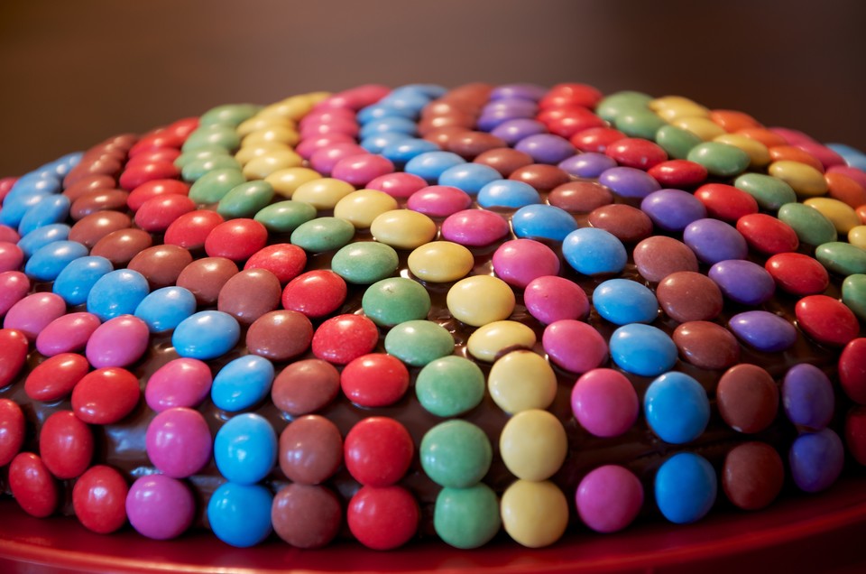 Smarties-Kuchen von letta22 | Chefkoch.de