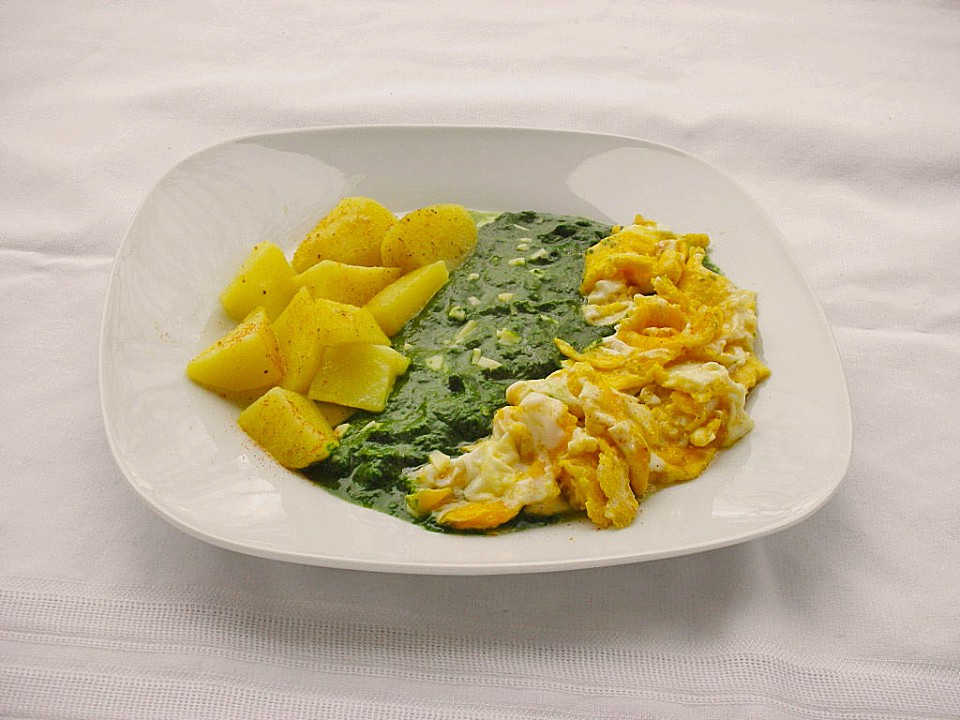 Kartoffeln, Spinat, Käse und Ei von axel-42 | Chefkoch.de