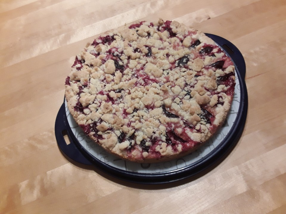 Pflaumenkuchen mit Streuseln von angelika1m | Chefkoch.de