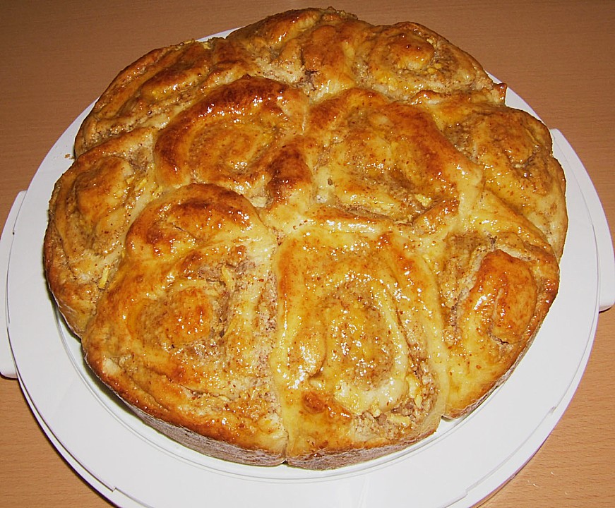 Hefekuchen mit Mandel - Apfelfüllung von sandy07 | Chefkoch.de