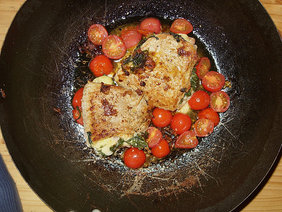 Gefüllte Spinat - Schnitzel von Lena4ka | Chefkoch.de