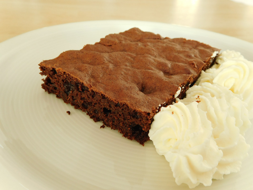 Saftiger Schokoladenkuchen vom Blech von kristalla | Chefkoch.de