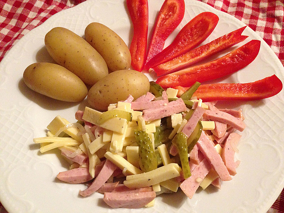 Bayerischer Wurstsalat von trendymendy | Chefkoch.de