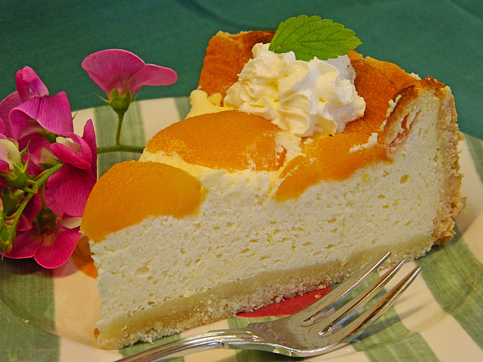 Topfenkuchen mit Marillen von Christine_R | Chefkoch.de
