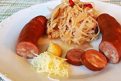 Bayrischer Krautsalat mit Speck 6