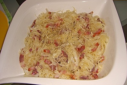 Bayrischer Krautsalat mit Speck 8