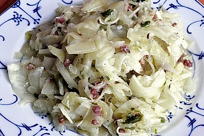 Bayrischer Krautsalat mit Speck
