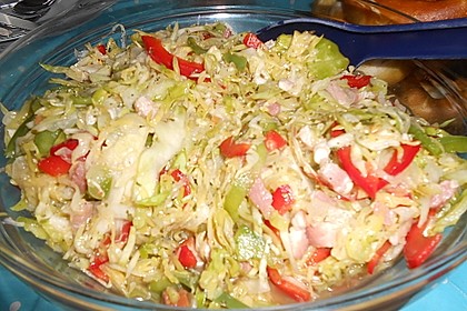 Bayrischer Krautsalat mit Speck 5