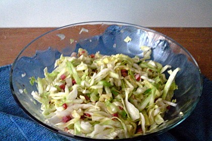 Bayrischer Krautsalat mit Speck 11