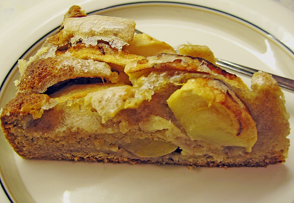Blitz - Apfel - Mandel - Kuchen mit Punschguss von Juulee | Chefkoch.de