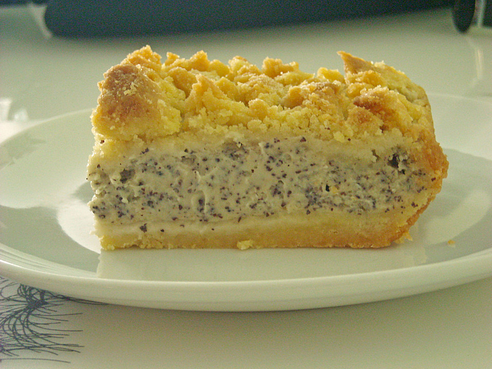 Vanille - Mohn - Kuchen mit Streusel von semmerl | Chefkoch.de