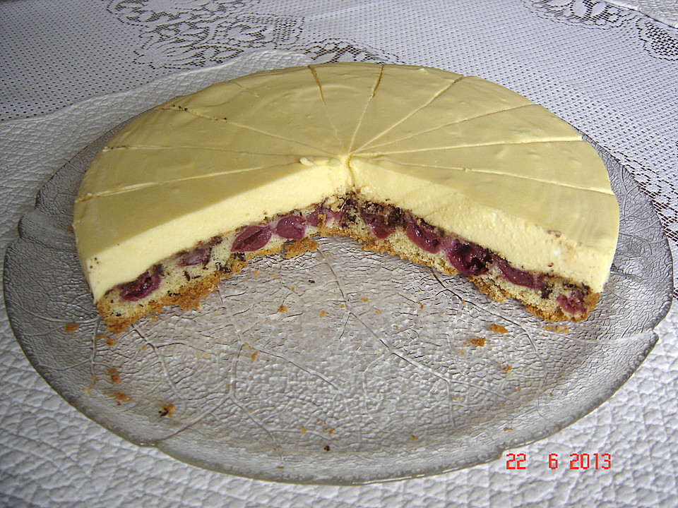 Eierlikör - Torte mit Sauerkirschen von urmeli75 | Chefkoch.de