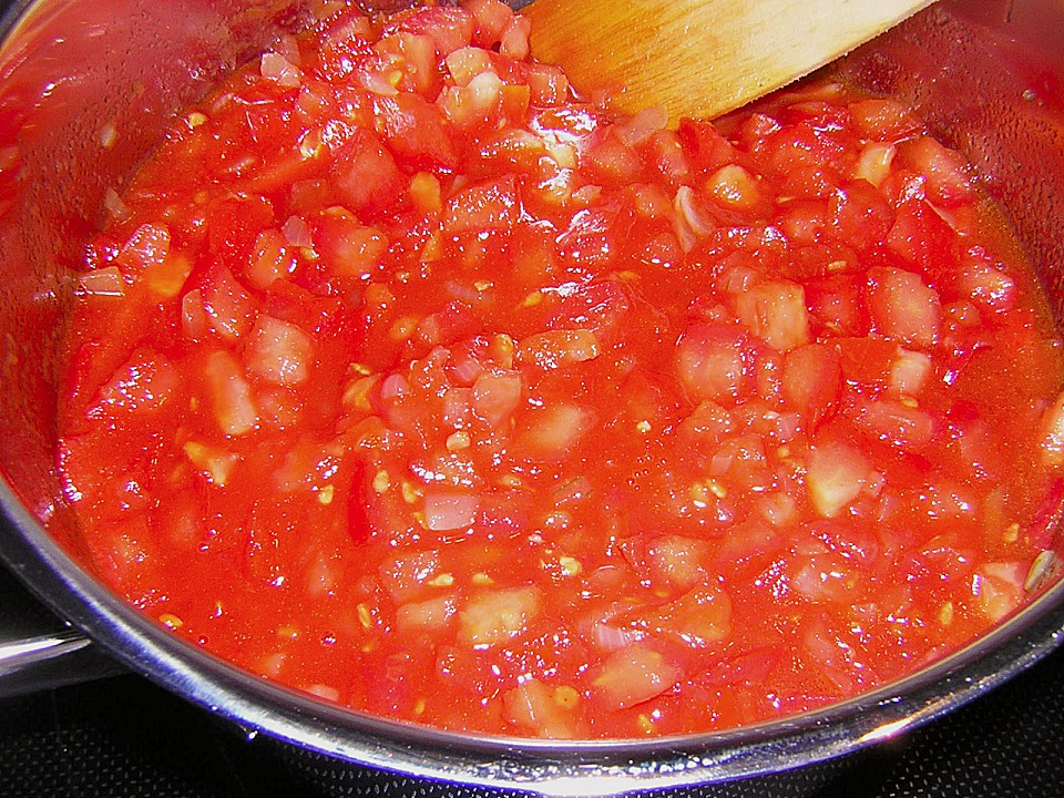Einfache Tomaten - Sahne - Sauce von Gläsersucherin | Chefkoch.de